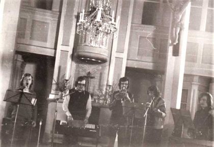 Kirchenband Seiffen 1975