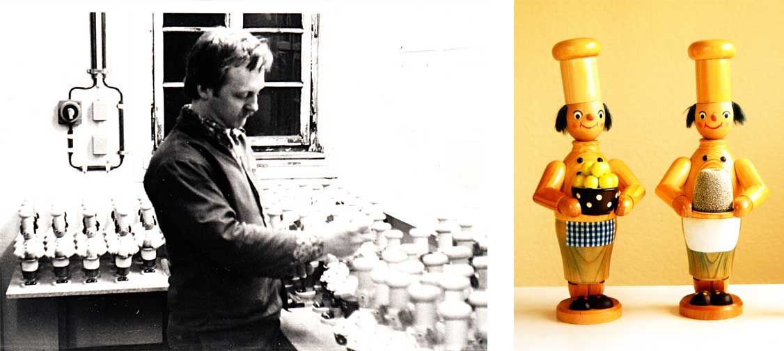 Räuchermann Koch und Bäcker